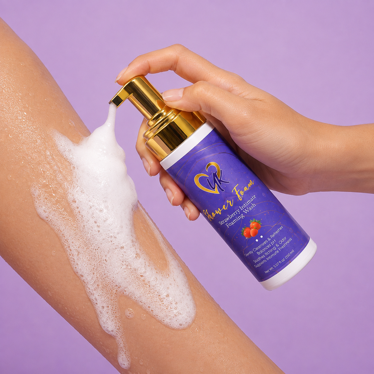 Shower Foam YR- Strawberry