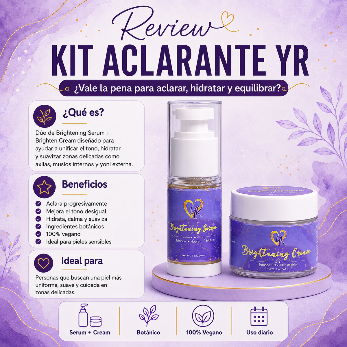 Kit Aclarante YR